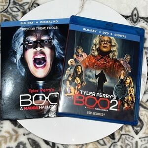 Tyler Perry’s Boo(New) Blu-Ray + Digital HD & Boo 2(Open)Blu-Ray + DVD +…